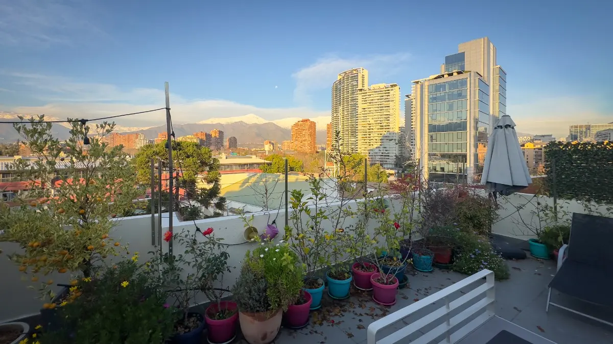14 Exclusivo Penthouse con gran terraza y vista panorámica – Vitacura